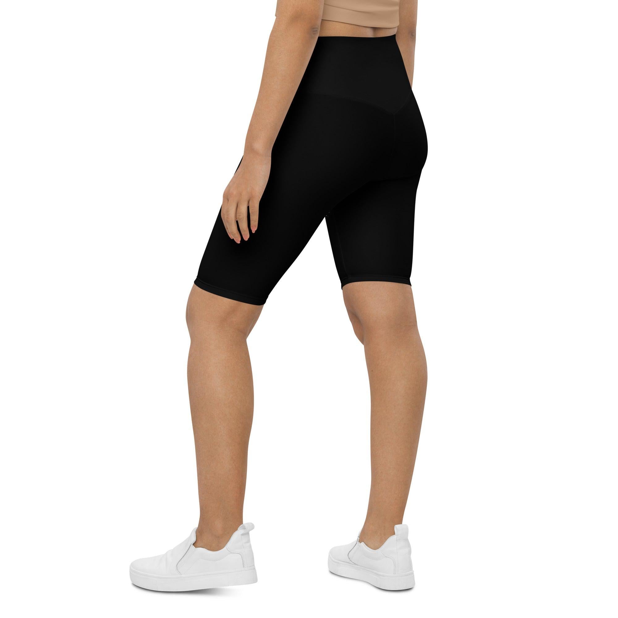 Basic Black Biker Shorts